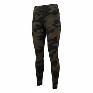 PINK Ultimate High-Rise Camo Leggings/Yoga Pants in Green+Black - Small